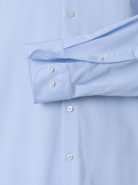 VENTI Comfort Fit Camicia Azzurro Kent Jersey - Vista 2