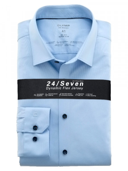Camicia in jersey OLYMP No. Six 24/Seven super slim