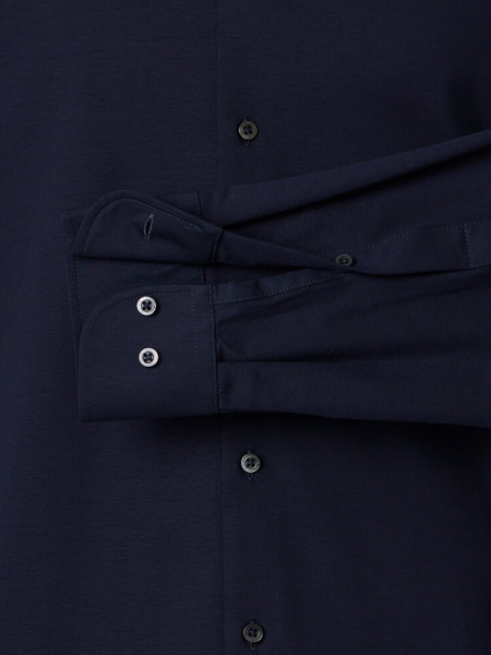 VENTI Comfort Fit Camicia Blu scuro Kent Jersey - Vista 2