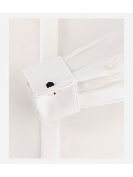 VENTI Regular Fit Camicia Bianco Kläppchen Popeline - Vista 2