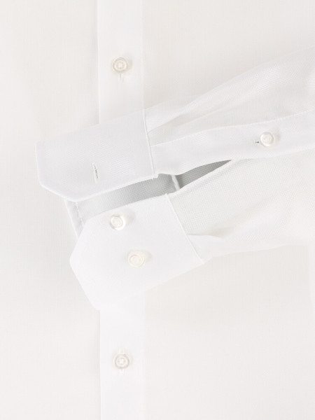 VENTI Regular Fit Camicia Bianco Stehkragen Popeline - Vista 2