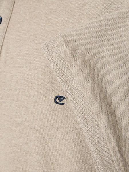 CASAMODA Polo Beige chiaro Extrafeine Qualität - Vista 2