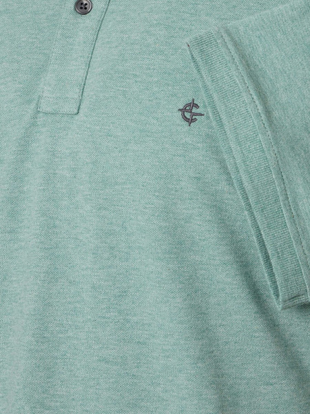CASAMODA Polo Verde chiaro Extrafeine Qualität - Vista 2