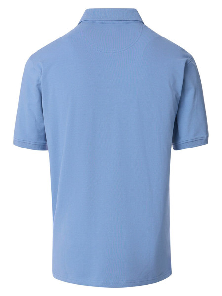 CASAMODA Polo Azzurro Extrafeine Qualität