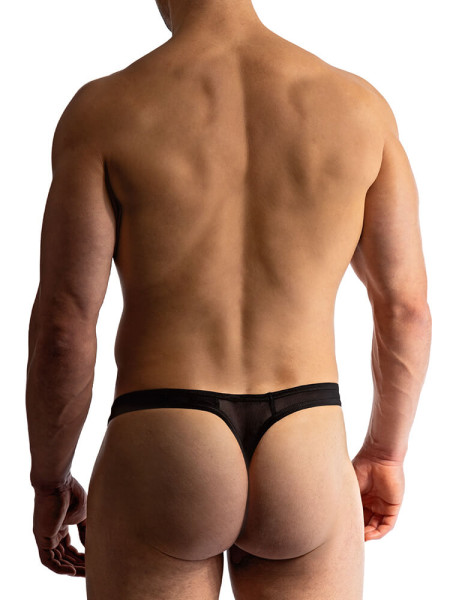 MANSTORE Regular Fit Nero Microfaser