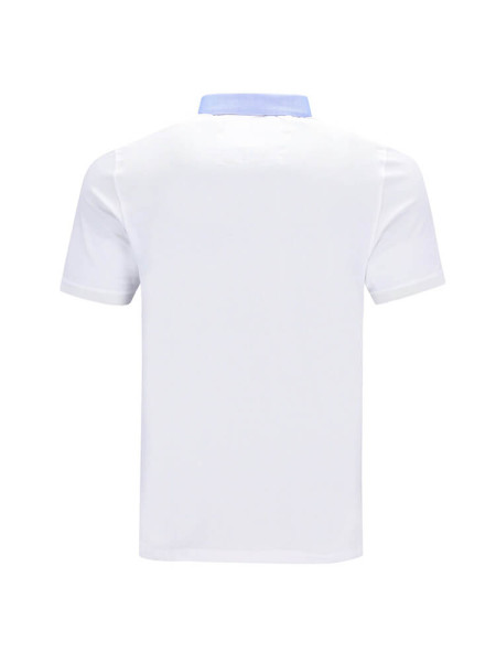 TOM RIPLEY Polo Bianco Extrafeine Qualität