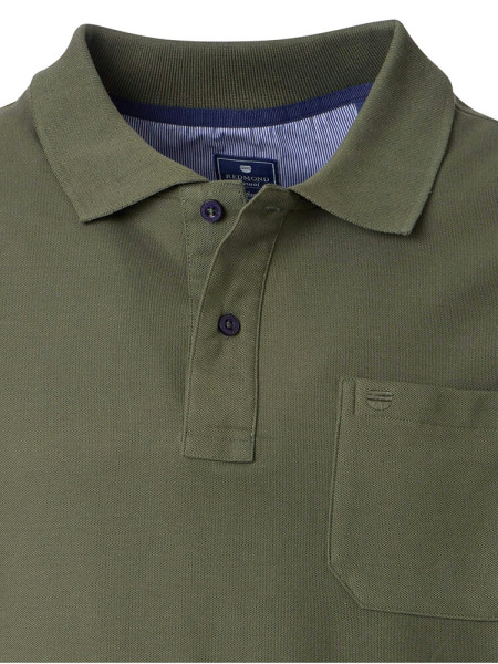 REDMOND Polo Verde scuro Piqué - Vista 1