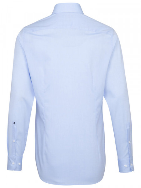 SEIDENSTICKER Tailored Fit Camicia Azzurro Business Kent Chambray