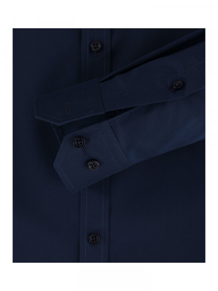 VENTI Slim Fit Camicia Marino Kent Popeline - Vista 2