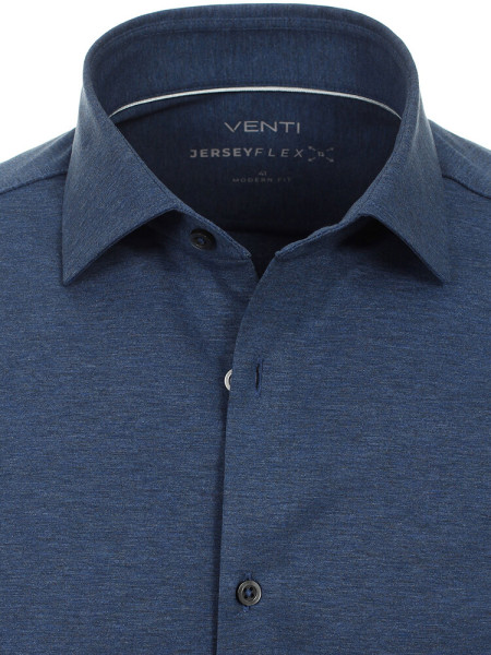 VENTI Regular Fit Camicia Blu scuro Kent Jersey - Vista 1