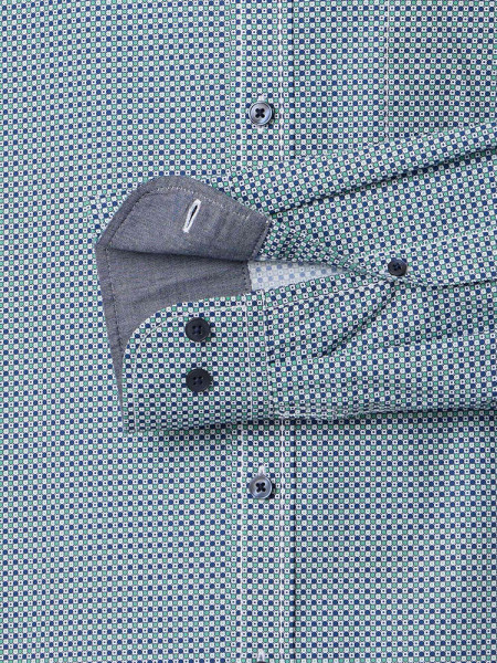 CASAMODA Regular Fit Camicia Verde Kent Easy Care  - Vista 2