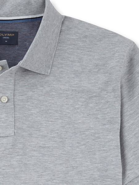 OLYMP Polo Grigio Piqué