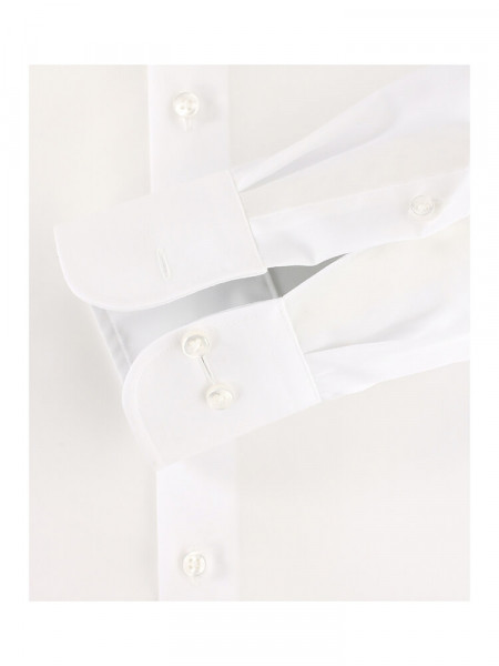 CASAMODA Comfort Fit Camicia Bianco Kent Twill - Vista 2