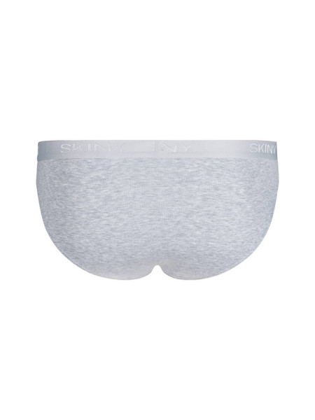 SKINY Regular Fit Grigio Feinripp - Vista 2