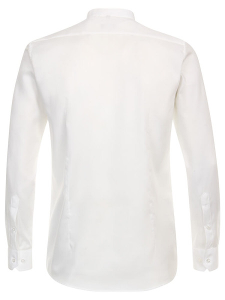 VENTI Slim Fit Camicia Bianco Stehkragen Easy Care