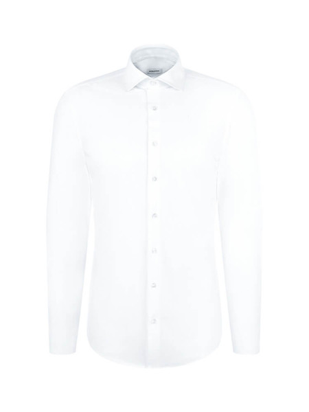 SEIDENSTICKER Slim Fit Camicia Bianco Kent Performance Shirt