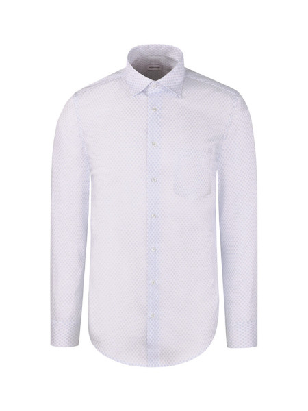 SEIDENSTICKER Regular Fit Camicia Azzurro New Kent Struktur