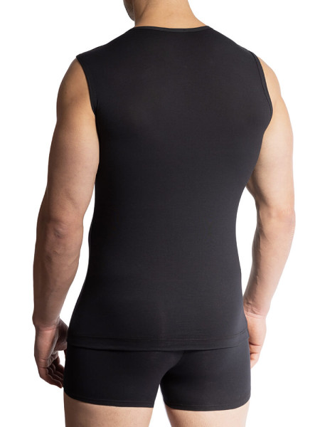 OLAF BENZ Regular Fit Nero Feinripp