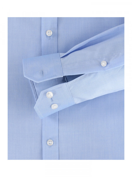 VENTI Slim Fit Camicia Azzurro Kent Popeline - Vista 2