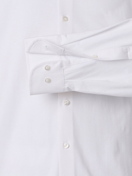 VENTI Comfort Fit Camicia Bianco Kent Jersey - Vista 2