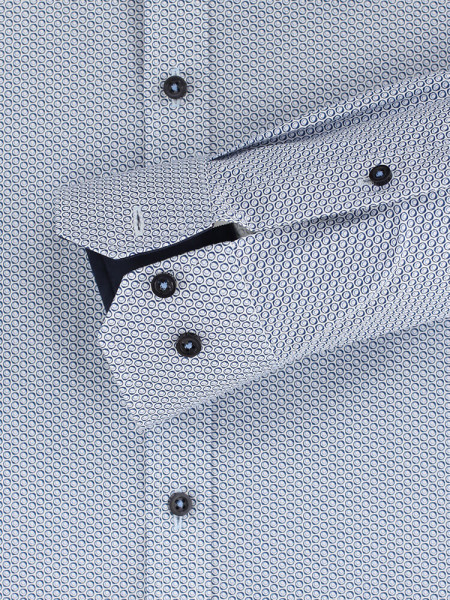 VENTI Slim Fit Camicia Blu medio Kent Easy Care  - Vista 2