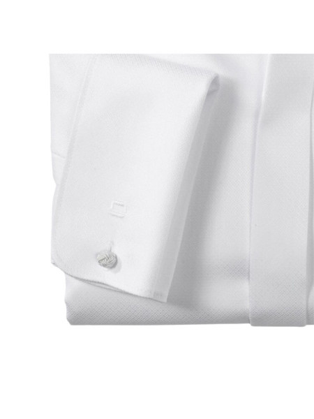OLYMP Regular Fit Camicia Bianco New Kent Struktur - Vista 1