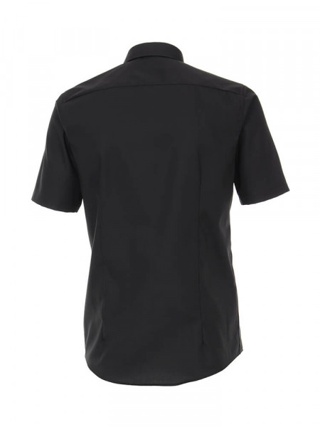 VENTI Regular Fit Camicia Nero Kent Popeline