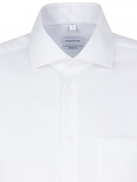 SEIDENSTICKER Regular Fit Camicia Bianco Haifisch Oxford - Vista 2