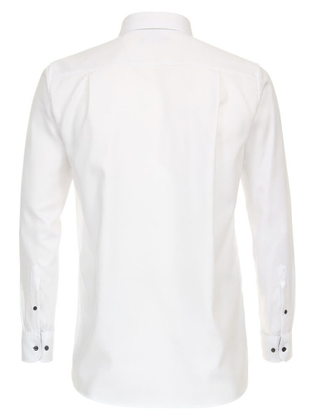 CASAMODA Comfort Fit Camicia Bianco Button-Down Struktur