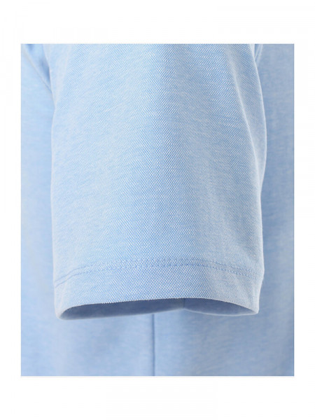 CASAMODA Polo Azzurro Piqué - Vista 2