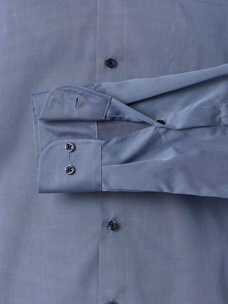 VENTI Comfort Fit Camicia Blu fumo Kent Twill - Vista 2