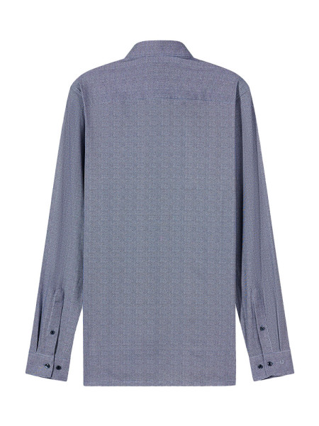 OLYMP Regular Fit Camicia Blu scuro New Kent Jersey