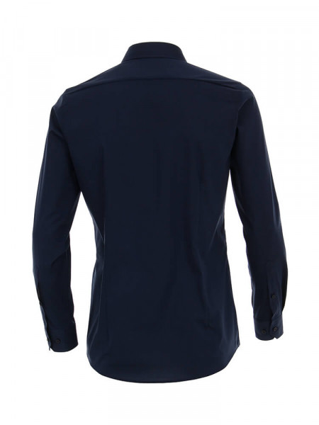 VENTI Slim Fit Camicia Marino Kent Popeline