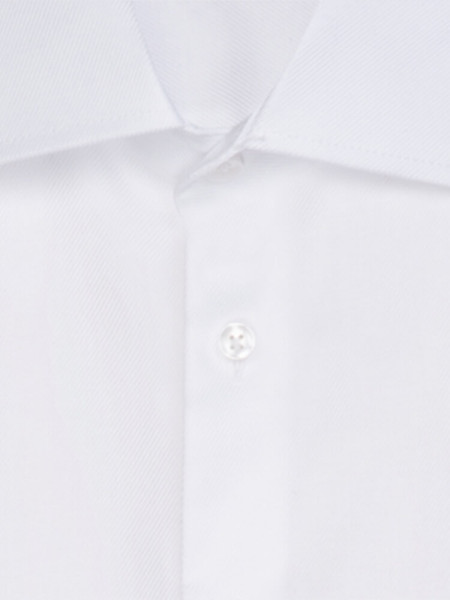 SEIDENSTICKER Regular Fit Camicia Bianco Business Kent Twill