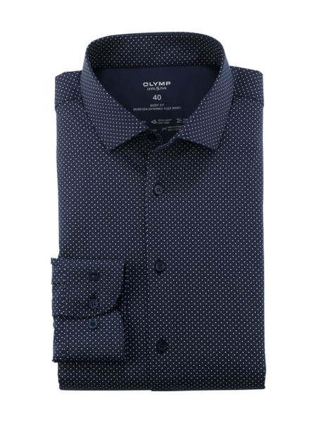 Camicia da ufficio OLYMP Level Five 24/Seven body fit