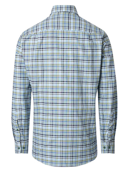 REDMOND Comfort Fit Camicia Verde Button-Down Fein Oxford