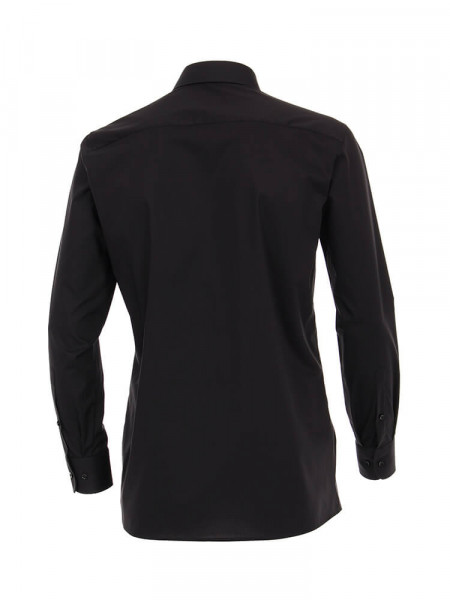 CASAMODA Regular Fit Camicia Nero Kent Popeline