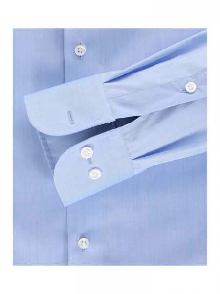 CASAMODA Regular Fit Camicia Azzurro Kent Popeline - Vista 2