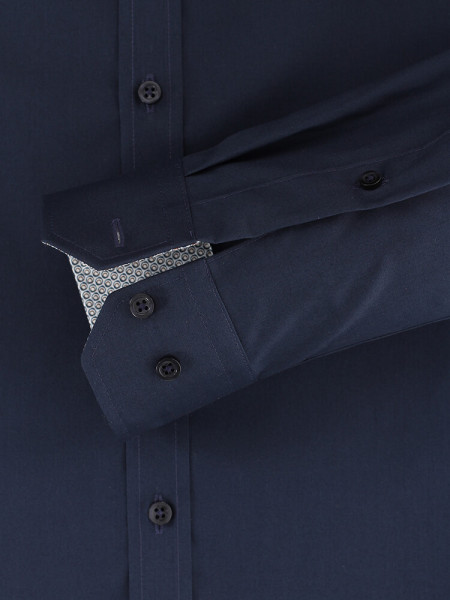 VENTI Slim Fit Camicia Marino Kent Easy Care  - Vista 2