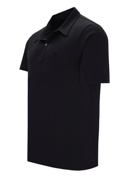 TOM RIPLEY Polo Nero Extrafeine Qualität - Vista 1