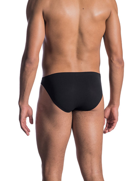 OLAF BENZ Regular Fit Nero Microfaser