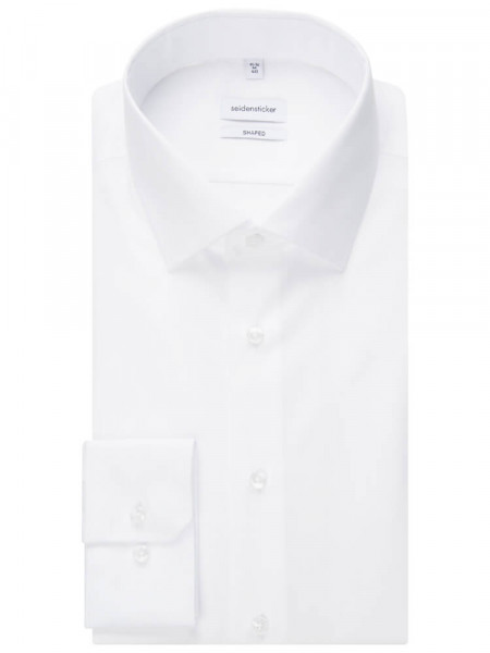 SEIDENSTICKER Tailored Fit Camicia Bianco Business Kent Original - Vista 4
