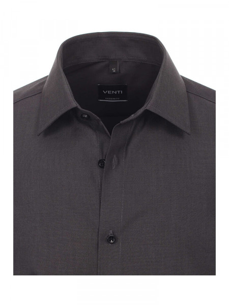 VENTI Regular Fit Camicia Antracite Kent Popeline - Vista 1