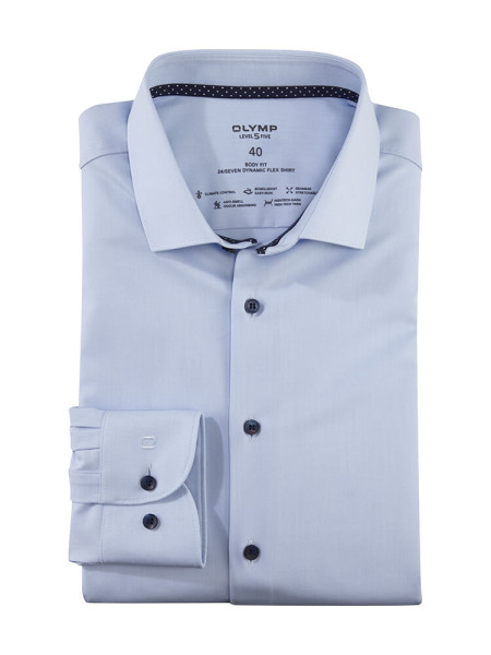 Camicia da ufficio OLYMP Level Five 24/Seven body fit