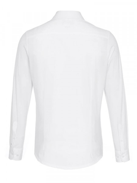 PURE Extra Slim Fit Camicia Bianco Haifisch Jersey