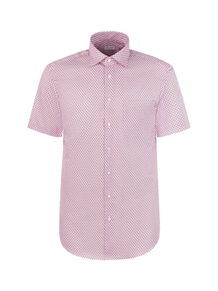 SEIDENSTICKER Regular Fit Camicia Rosso New Kent Struktur