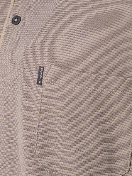 CASAMODA Polo Beige chiaro Piqué - Vista 2
