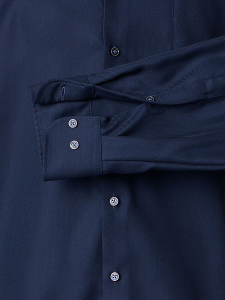 VENTI Comfort Fit Camicia Blu scuro Kent Struktur - Vista 2