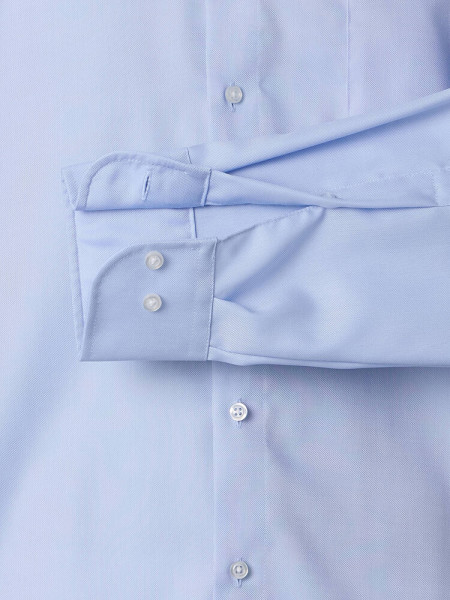VENTI Comfort Fit Camicia Azzurro Button-Down Fein Oxford - Vista 2