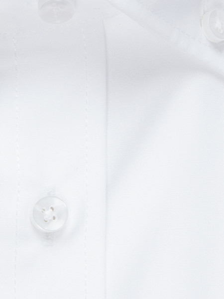 SEIDENSTICKER Regular Fit Camicia Bianco Button-Down Popeline - Vista 3